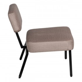 Sedia Nero Beige 58 x 59 x 71 cm