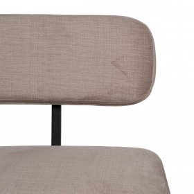 Sedia Nero Beige 58 x 59 x 71 cm