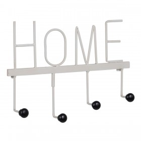 Appendiabiti da parete Home Ferro 40 x 7 x 30 cm