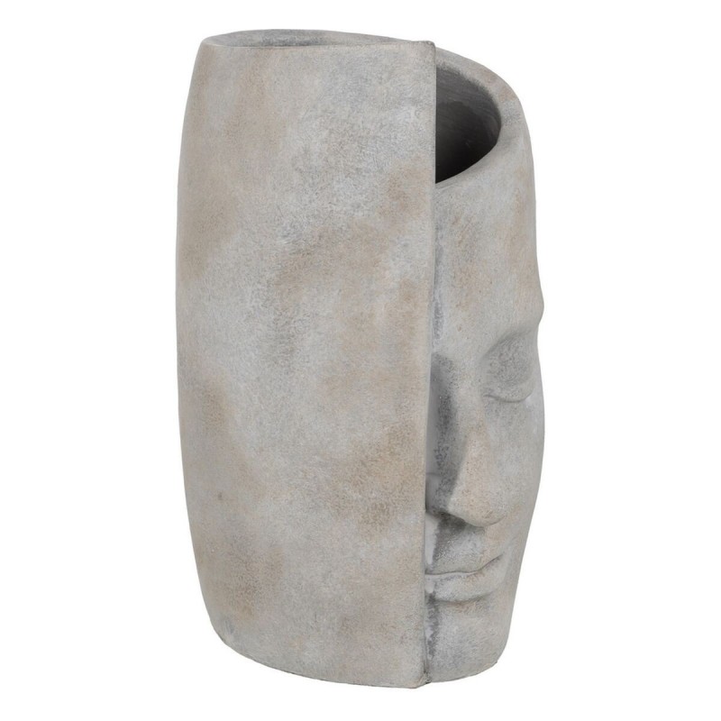 Vaso Grigio Cemento Viso 21 x 18 x 32,5 cm
