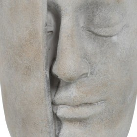 Vaso Grigio Cemento Viso 21 x 18 x 32,5 cm