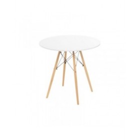 Tavolo Bianco Naturale 80 x 80 x 74 cm