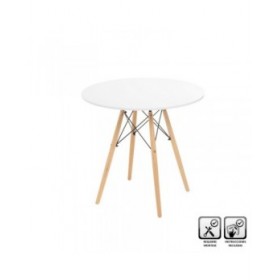 Tavolo Bianco Naturale 80 x 80 x 74 cm