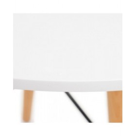 Tavolo Bianco Naturale 80 x 80 x 74 cm