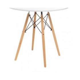 Tavolo Bianco Naturale 80 x 80 x 74 cm