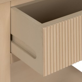 Console Naturale Legno di pino Legno MDF 90 x 30 x 81 cm
