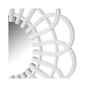 Specchio da parete Bianco 48 x 1,5 x 48 cm