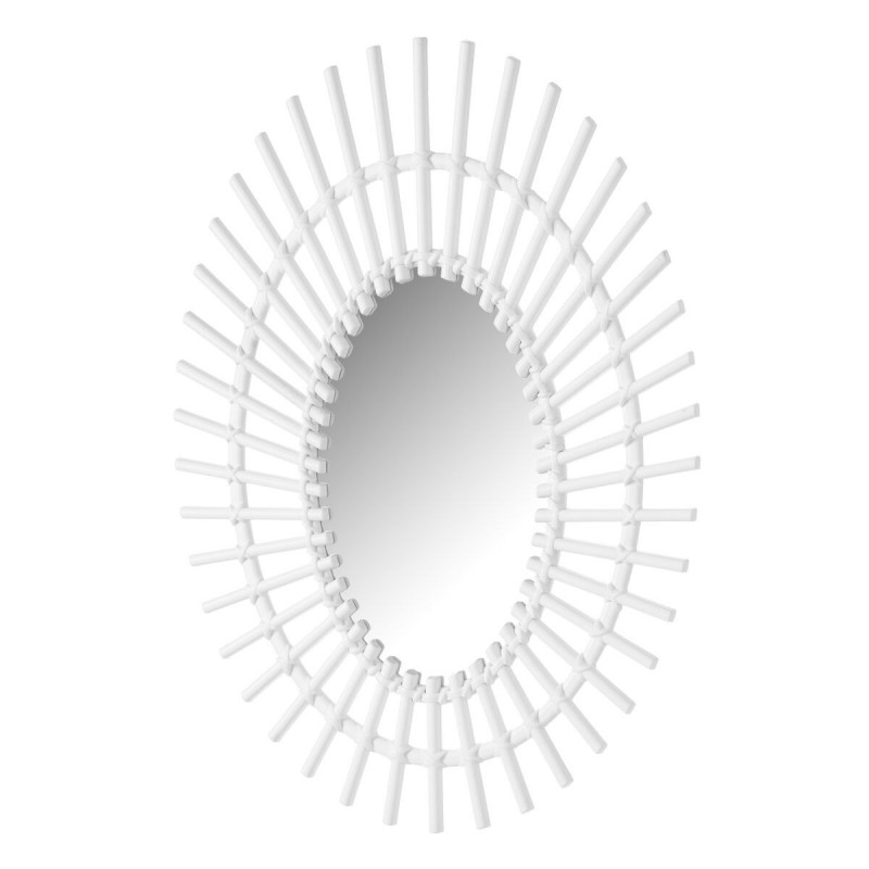 Specchio da parete Bianco 35 x 1,5 x 50 cm