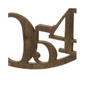 Orologio da Parete Marrone Legno MDF 60 x 3,5 x 60 cm
