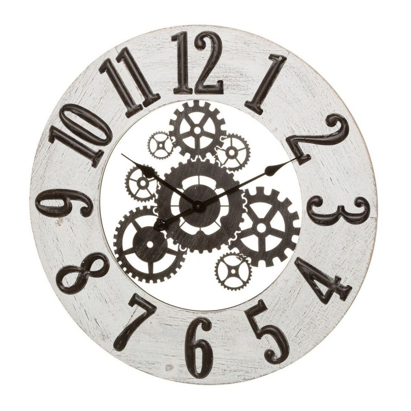 Orologio da Parete Multicolore Metallo Legno MDF 68 x 3,5 x 68 cm