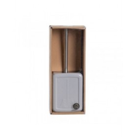 Scopino per il Bagno Grigio Ceramica 11 x 11 x 30 cm