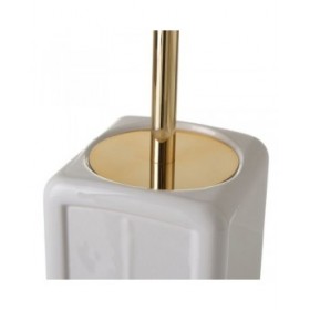 Scopino per il Bagno Bianco Ceramica 11 x 11 x 30 cm