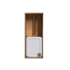 Scopino per il Bagno Bianco Ceramica 11 x 11 x 30 cm