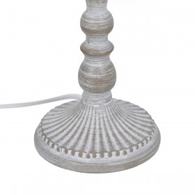 Lampada da tavolo Beige Grigio 60 W 220-240 V 20 x 20 x 34 cm