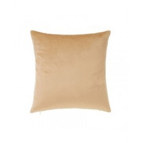 Cuscino SUNRAY Beige Dorato Stampato Velluto 45 x 8 x 45 cm