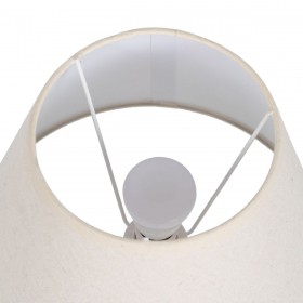 Lampada da tavolo Beige Grigio 60 W 220-240 V 25 x 25 x 50 cm