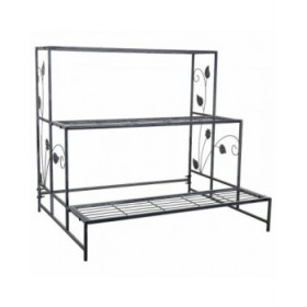 Supporto per Vaso Alexandra House Living Grigio Ferro 66 x 74 x 80 cm