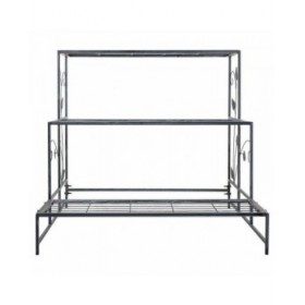 Supporto per Vaso Alexandra House Living Grigio Ferro 66 x 74 x 80 cm