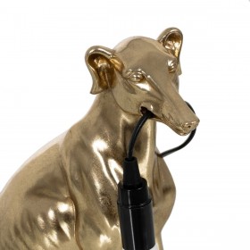 Lampada da tavolo Cane Dorato 40 W 220-240 V 25,5 x 16,5 x 36 cm