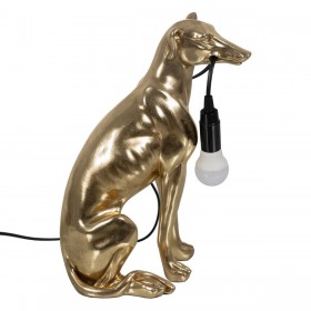 Lampada da tavolo Cane Dorato 40 W 220-240 V 25,5 x 16,5 x 36 cm
