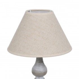 Lampada da tavolo Beige Grigio 60 W 220-240 V 20 x 20 x 34 cm