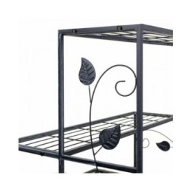 Supporto per Vaso Alexandra House Living Grigio Ferro 66 x 74 x 80 cm