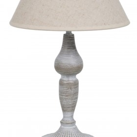 Lampada da tavolo Beige Grigio 60 W 220-240 V 20 x 20 x 34 cm