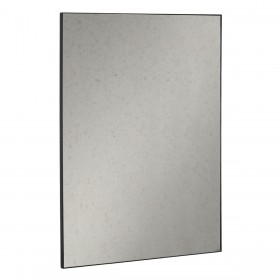 Specchio da parete Nero Cristallo Ferro 90 x 120 cm