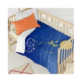 Set di copripiumino HappyFriday Le Petit Prince Migration Multicolore Culla Neonato 2 Pezzi