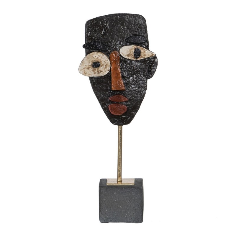 Scultura Marrone Nero Resina 52 x 35 x 41,5 cm Maschera