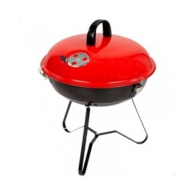Barbecue Portatile Aktive Metallo smaltato Ø 36 cm 36 x 44 x 36 cm (4 Unità) Rosso