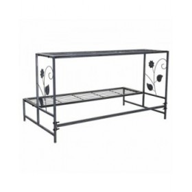 Supporto per Vaso Alexandra House Living Grigio Ferro 44 x 44 x 80 cm