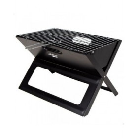 Barbecue Portatile Aktive Nero Acciaio Ferro 45 x 30 x 29 cm