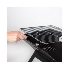 Barbecue Portatile Aktive Nero Acciaio Ferro 45 x 30 x 29 cm