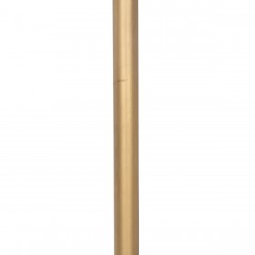 Lampada da Terra Beige Naturale Metallo 48,5 x 48,5 x 162 cm