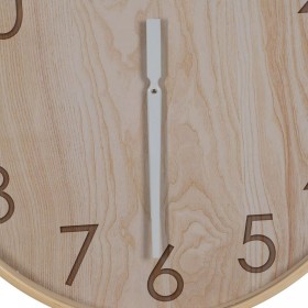 Orologio da Parete Naturale Legno 60 x 60 x 5,5 cm