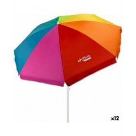 Ombrellone Aktive Multicolore Acciaio 180 x 185 x 180 cm (12 Unità)