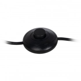 Lampada da Terra Marrone Nero Crema Ferro 60 W 220-240 V 30 x 36 x 144 cm