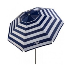Ombrellone Aktive Azzurro/Bianco 200 x 200 x 200 cm Acciaio Tessuto Oxford (6 Unità)