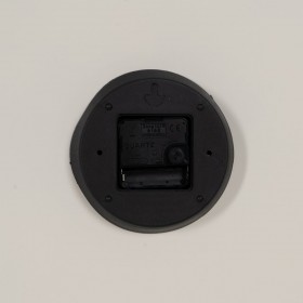 Orologio da Parete Nero Crema Ferro 62 x 62 x 6,5 cm