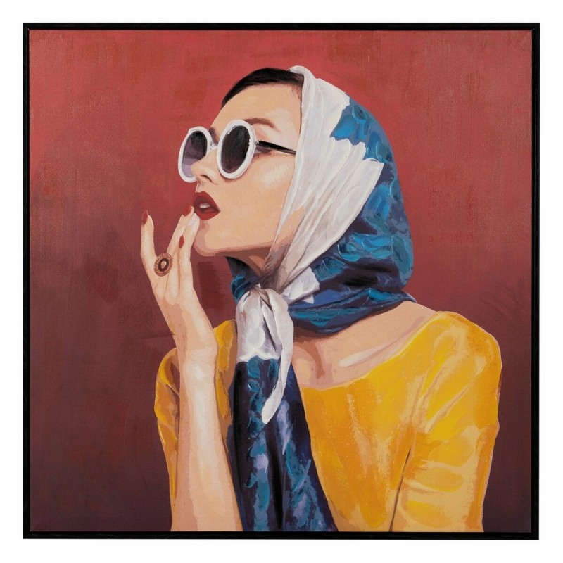 Quadro Tela Donna 80 x 3,5 x 80 cm