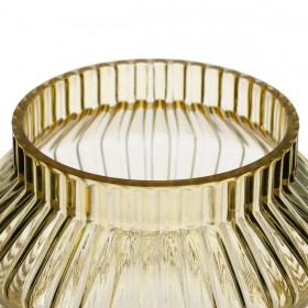 Vaso Giallo Cristallo 16,5 x 16,5 x 20 cm