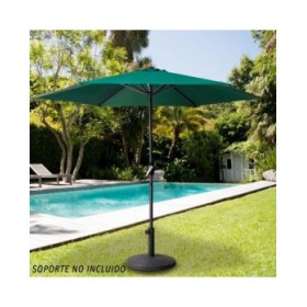Ombrellone Aktive 300 x 245 x 300 cm Verde Ø 300 cm