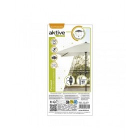 Ombrellone Aktive 200 x 235 x 120 cm Alluminio Crema