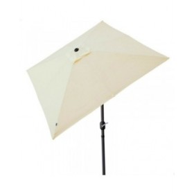 Ombrellone Aktive 270 x 259 x 270 cm Acciaio Alluminio Crema