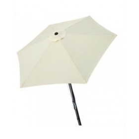 Ombrellone Aktive 300 x 248,5 x 300 cm Acciaio Alluminio Crema Ø 300 cm