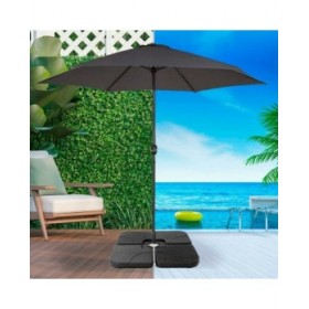 Base per Ombrellone Aktive 50 x 7,5 x 50 cm Plastica