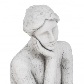 Busto Argilla Donna 35 x 28 x 54 cm
