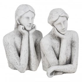 Busto Argilla Donna 35 x 28 x 54 cm