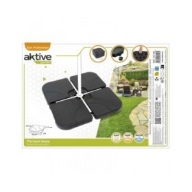 Base per Ombrellone Aktive 50 x 7,5 x 50 cm Plastica
